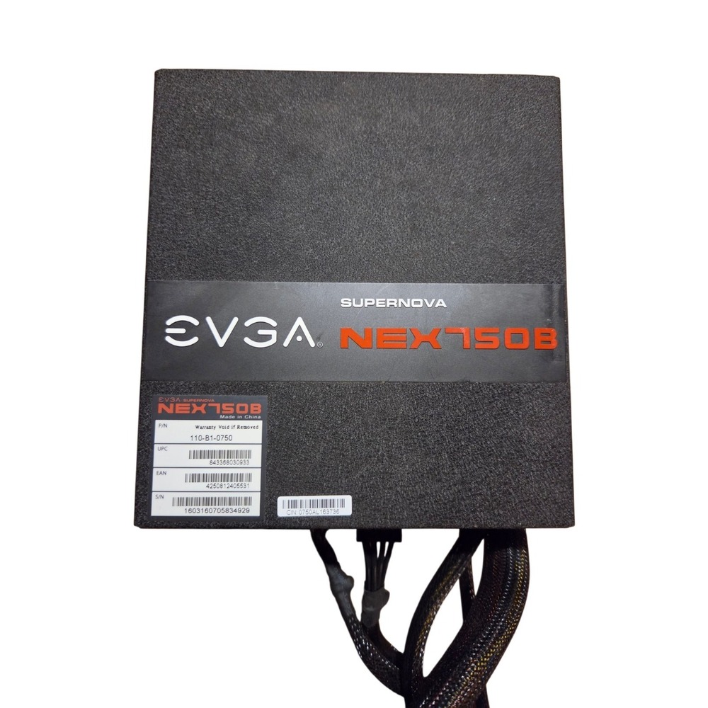 EVGA Supernova 750 B2 750W Semi Modular ATX Power Supply 110-B2-0750